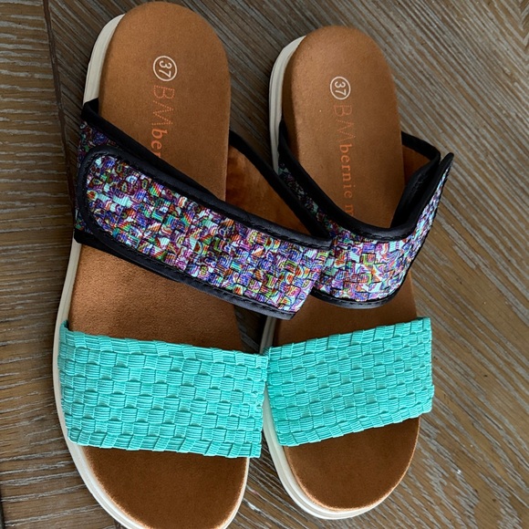 bernie mev. Shoes - bernie mev. Multicolor and Teal Women's Sandals